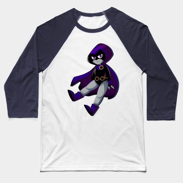 Raven Baseball T-Shirt by scribblekisses